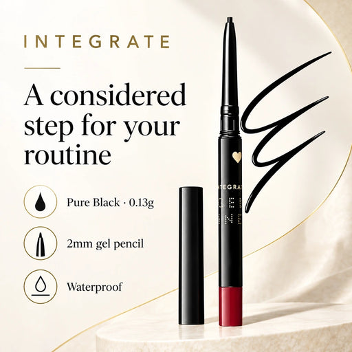 Shiseido Integrate Snipe Gel Liner N BK999 Pure Black — Product details