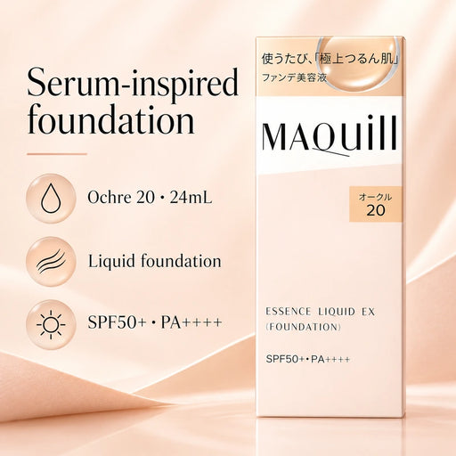 Shiseido Maquillage Essence Liquid EX Ocher 20 — Product details