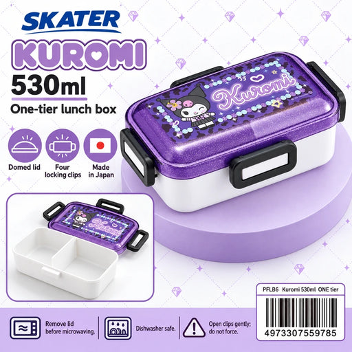 SKATER School Fluffy-Lid Bento Box Kuromi — Product details