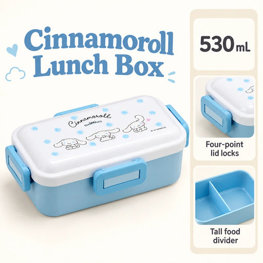 Skater Bento Box Watercolor Cosme Cinnamoroll 530ml — Product details
