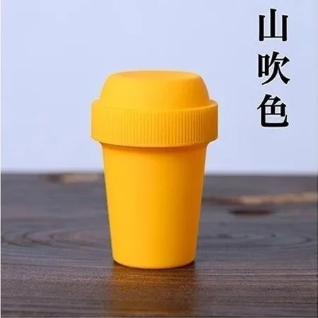 Yamabuki-iro golden yellow Matcha Shaker
