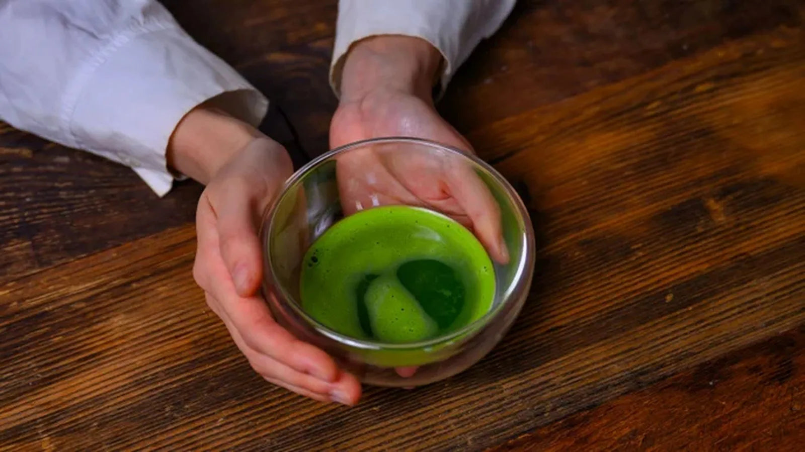 Real matcha, in 11 seconds.