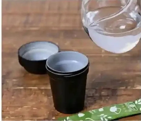 Step 1: pour about 20ml of water into the shaker